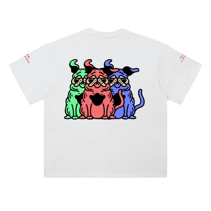 Playaz INTL Pug Logo Japanese Streetwear Tee