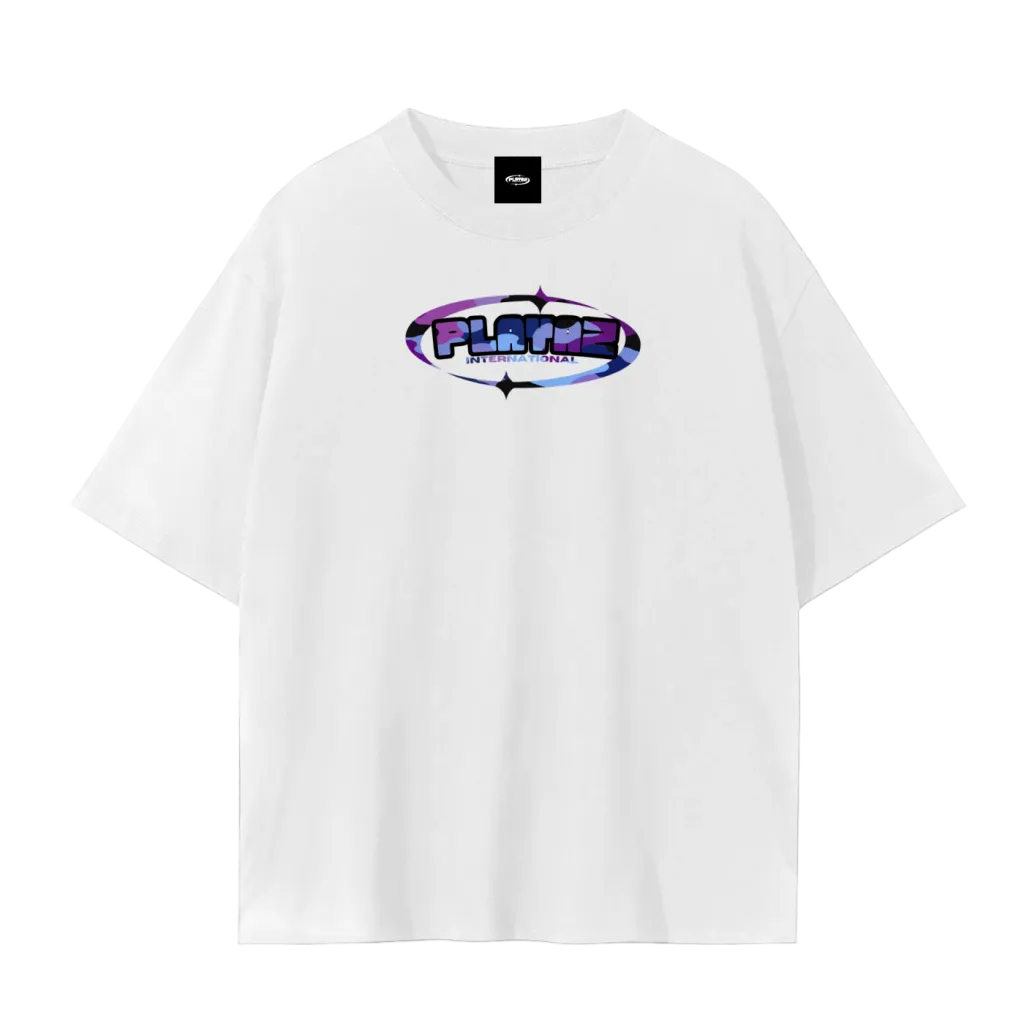 Playaz INTL Camo Logo Streetwear T-Shirt