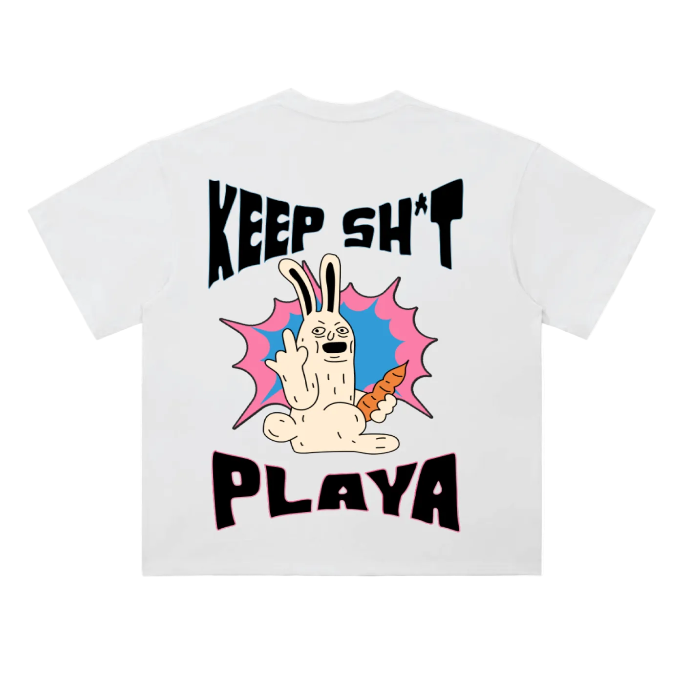 Keep It Playa T-shirt White
