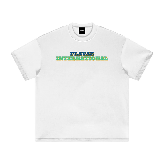 Playaz INTL Playaz World Heavyweight Streetwear Tee