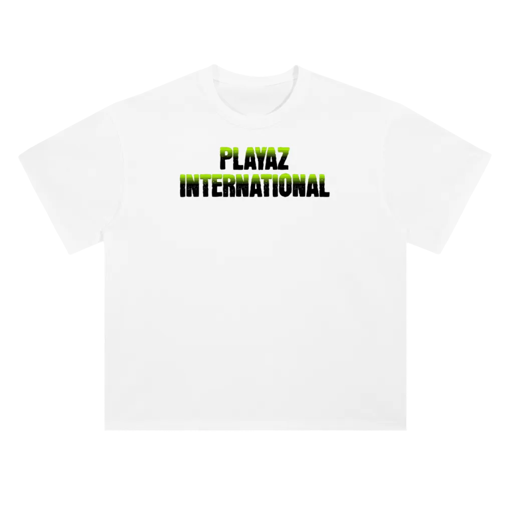 logo t-shirt green streetwear