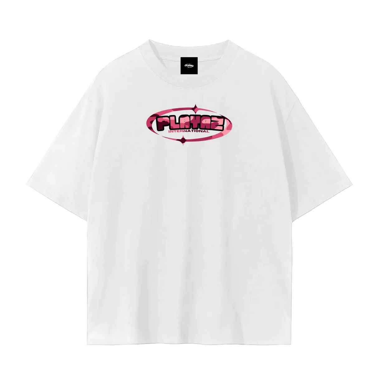 Playaz INTL Camo Logo Streetwear T-Shirt