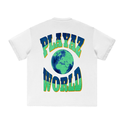 Playaz INTL Playaz World Heavyweight Streetwear Tee