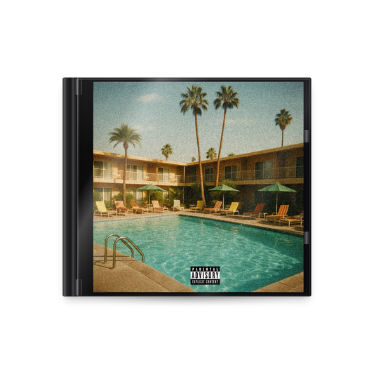 Stay Down Until You Come Up CD in jewel case, front view